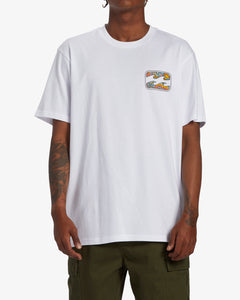 Billabong Men's Crayon Waves Short Sleeve T-Shirt