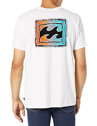 Billabong Herren Crayon Waves Kurzarm-T-Shirt