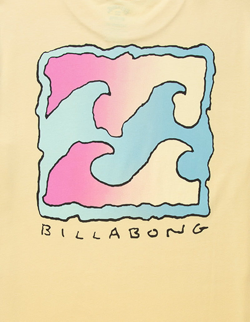 Billabong Herren Crayon Waves Kurzarm-T-Shirt