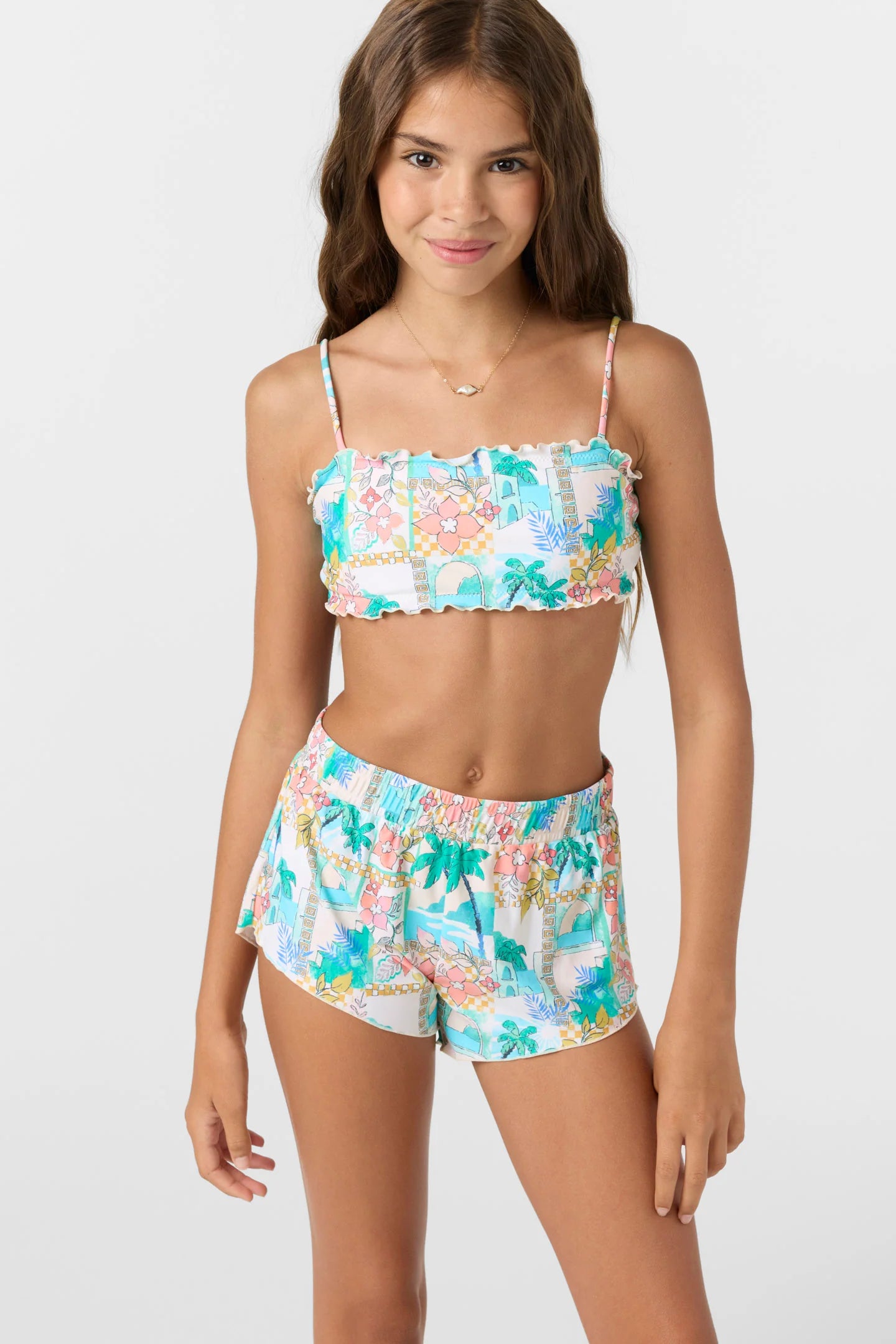 O'Neill Girls Printed 2 Boardshorts