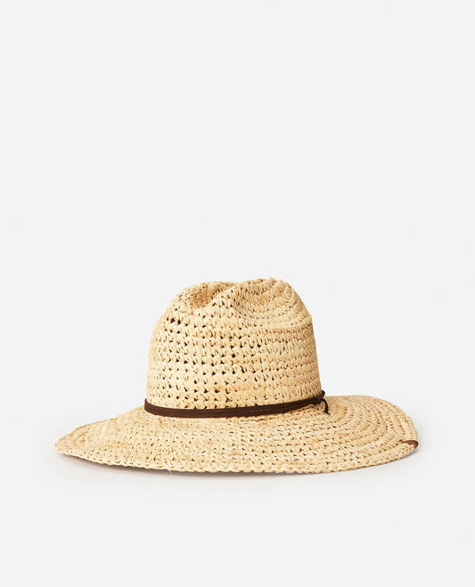 Rip Curl Women Crushable Straw Cowgirl Hat