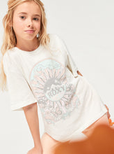 Load image into Gallery viewer, Roxy Girls Cosmic Window Oversized Boyfreind T-Shirt