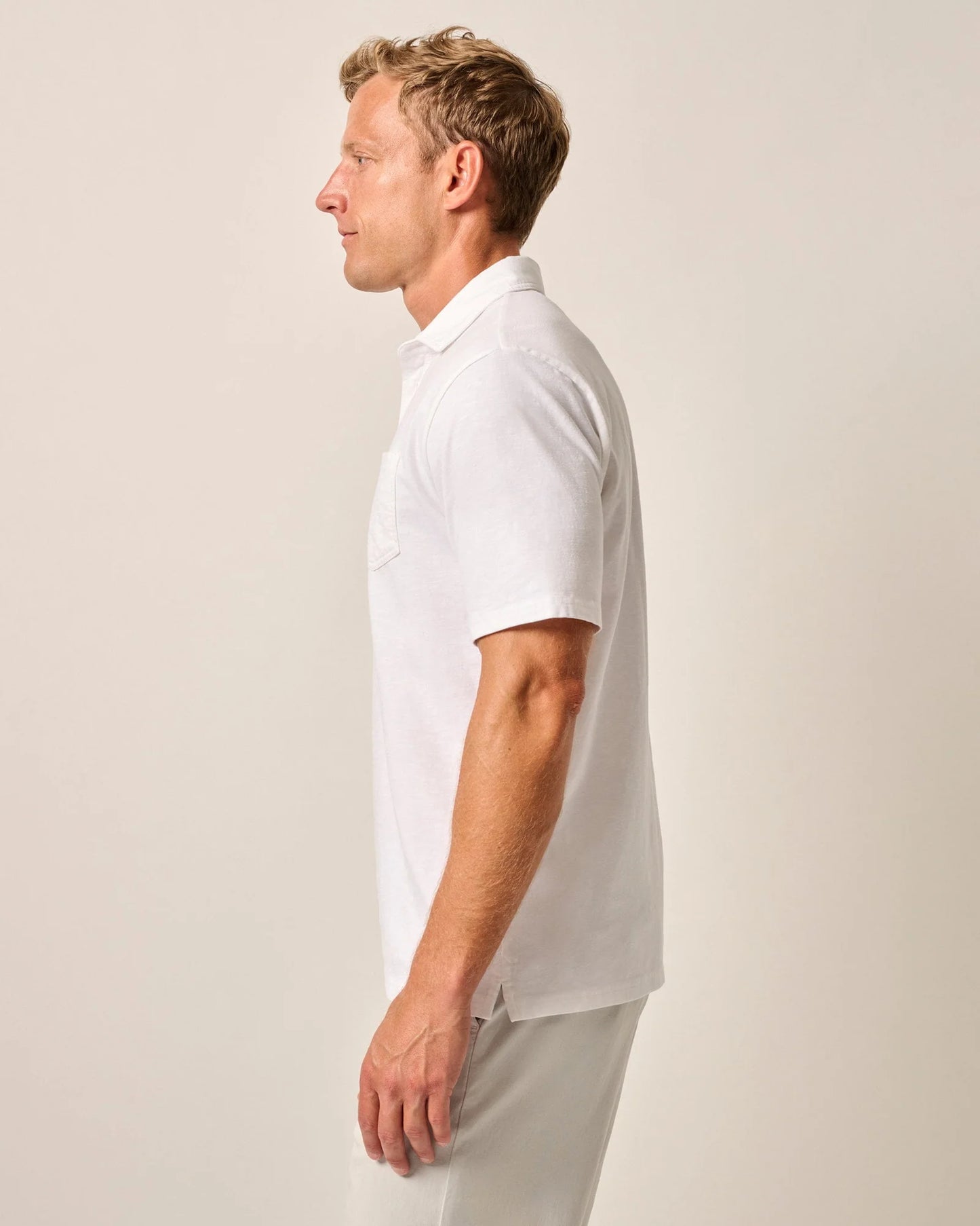 johnnie-O Mens Coastal Wash Original Short Sleeve Polo Shirt