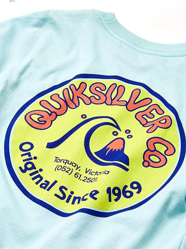 Quiksilver Boys  Daily Wax Short Sleeve T-Shirt