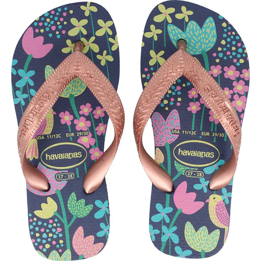 Sandales Havaianas Flores pour fille