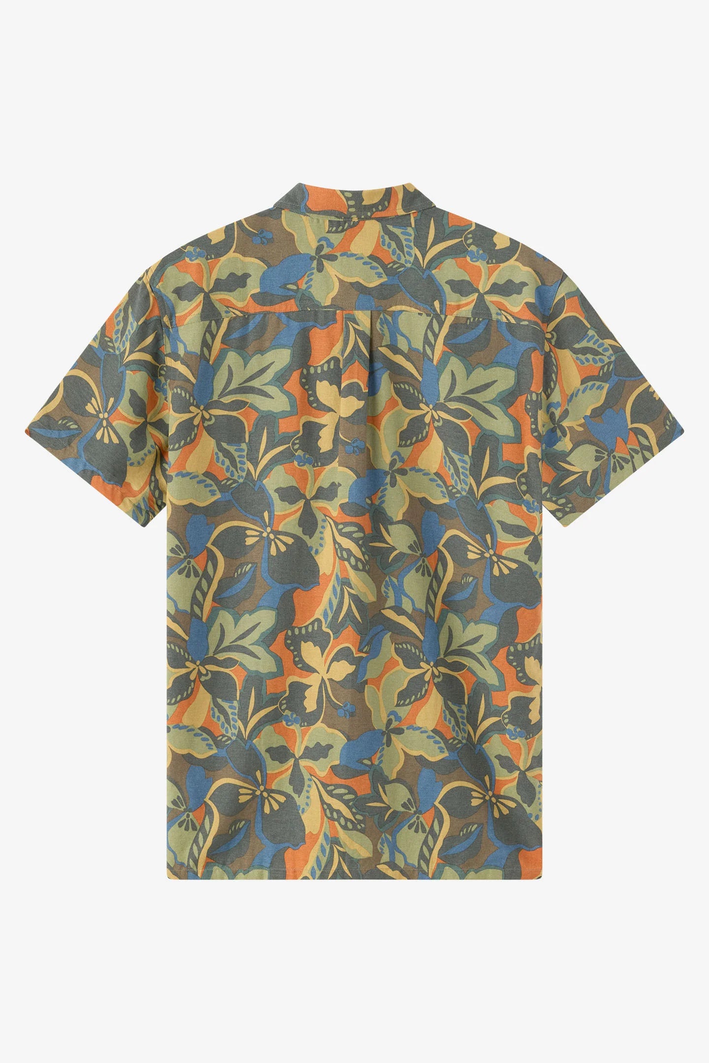 O'Neill Mens OG Print Standard Short Sleeve Woven Shirt