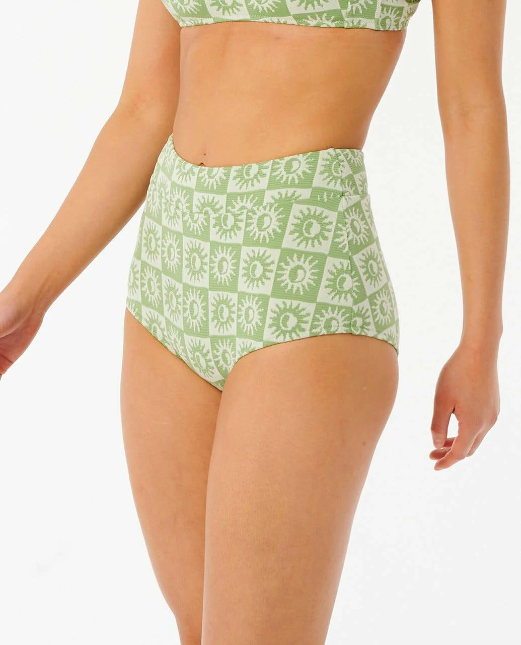 Bas de bikini à carreaux d'été Rip Curl pour femme