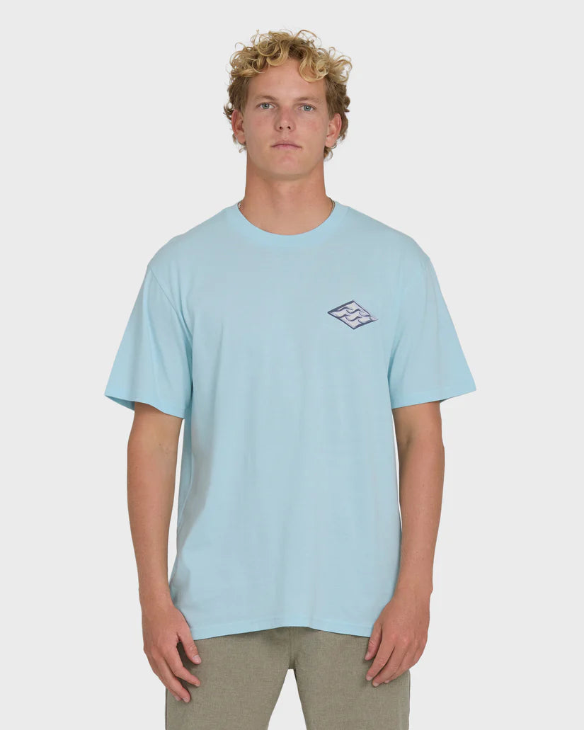 Billabong Men's Dim Arch Premium Knit Short Sleeve T-Shirt