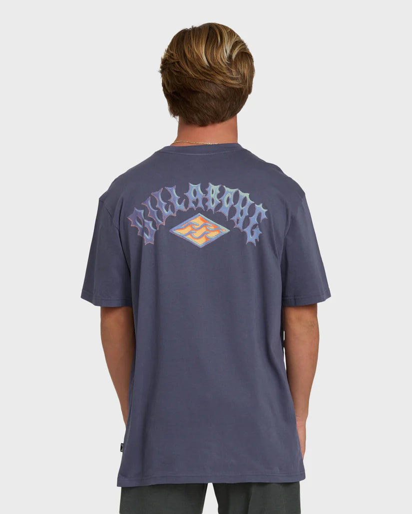 Billabong Men's Dim Arch Premium Knit Short Sleeve T-Shirt