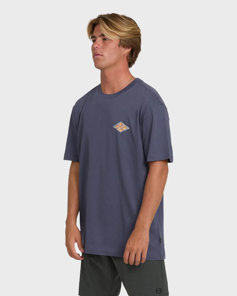 Billabong Men's Dim Arch Premium Knit Short Sleeve T-Shirt