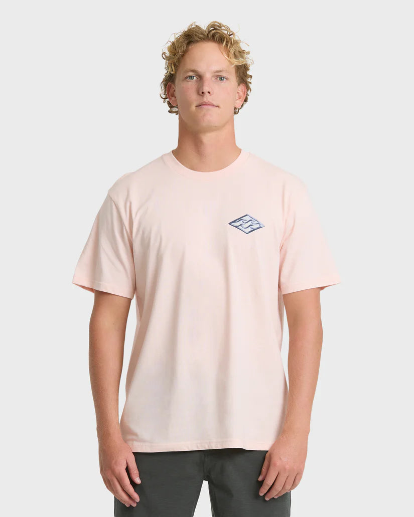 Billabong Men's Dim Arch Premium Knit Short Sleeve T-Shirt