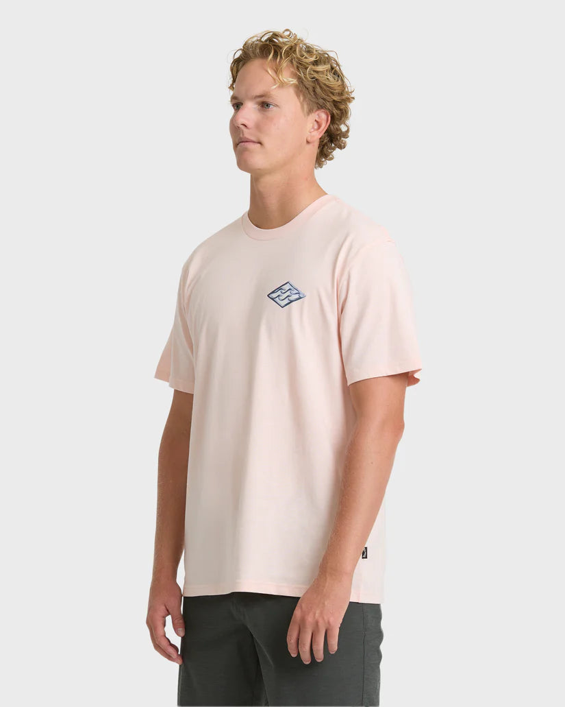 Billabong Men's Dim Arch Premium Knit Short Sleeve T-Shirt