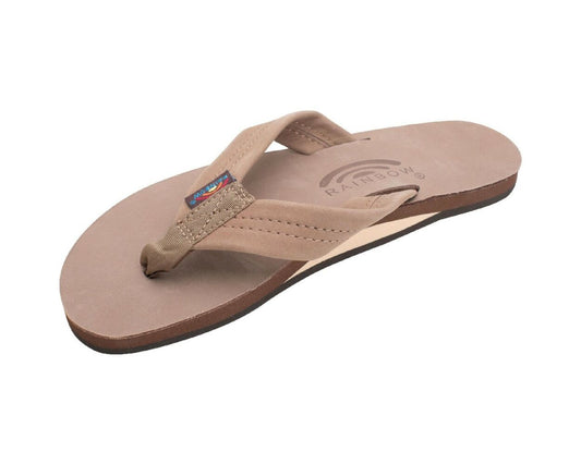 Sandales Rainbow Sandals en cuir de première qualité à une seule couche pour hommes