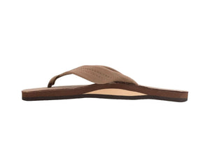 Sandales Rainbow Sandals en cuir de première qualité à une seule couche pour hommes