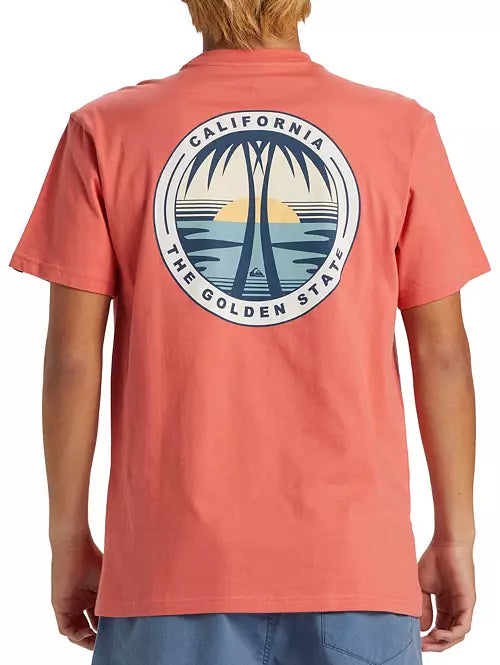 Quiksilver Herren FL Dos Palms Kurzarm-T-Shirt