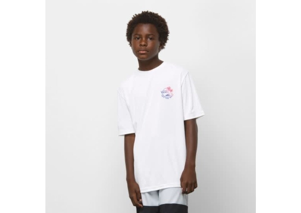 Vans Rash Guard Vans Boys Dual Palm Short Sleeve Rashguard – Indi Surf