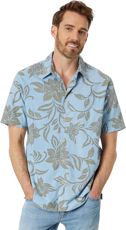 Quiksilver Waterman Mens Every Weekend Short Sleeve Hawaiian Shirt