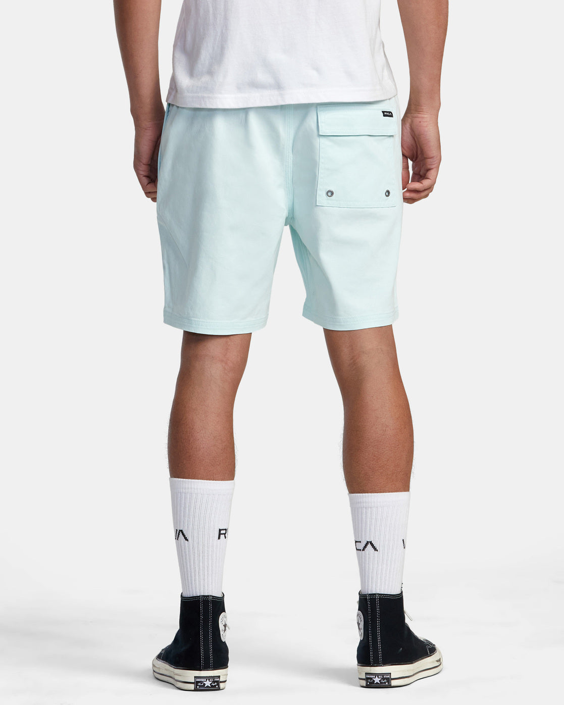 RVCA Herren Escape Shorts mit elastischem Bund, 17 Zoll