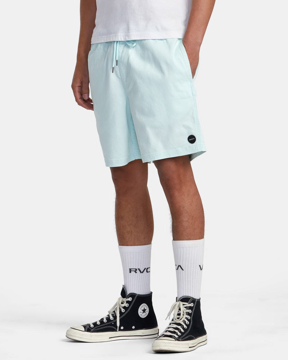 Short RVCA Escape à taille élastique pour homme de 17 po