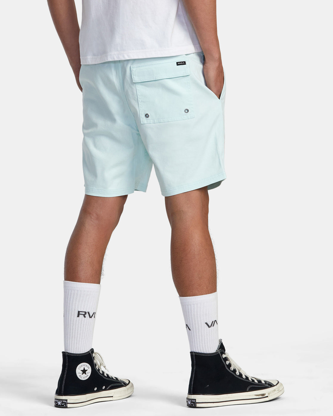 Short RVCA Escape à taille élastique pour homme de 17 po