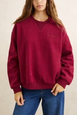 Rhythm Womens Everyday Crew Neck Fleece