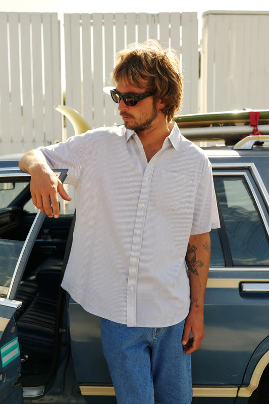 Katin Mens Ezra Short Sleeve Button Up Shirt