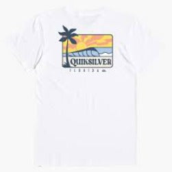 T-shirt à manches courtes Quiksilver pour homme Florida Feel The Flow