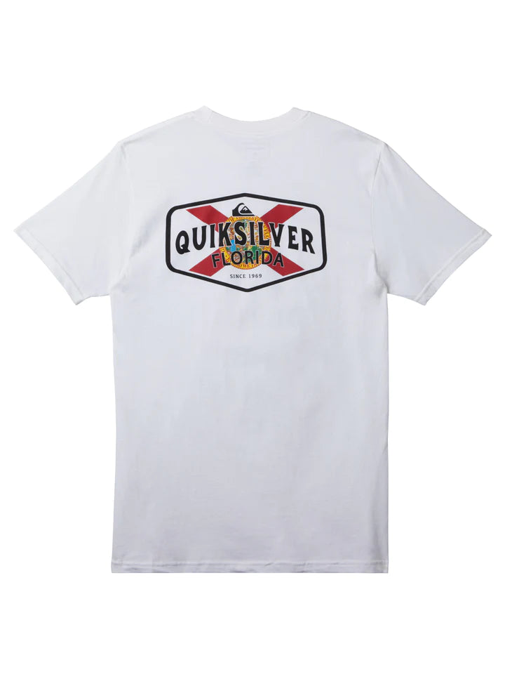 T-shirt à manches courtes FL Coast To Coast pour homme de Quiksilver