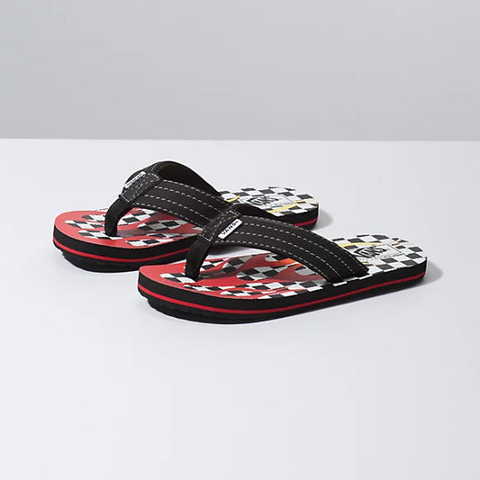 Vans Boy's T Street Print Jr Sandals