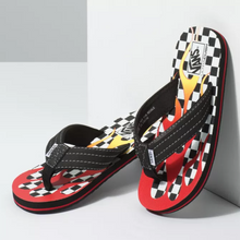 Load image into Gallery viewer, Vans Boy&#39;s T Street Print Jr Sandals