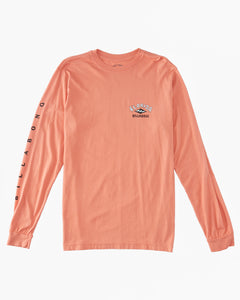 Billabong Men's Flamingo Arch Long Sleeve T-Shirt
