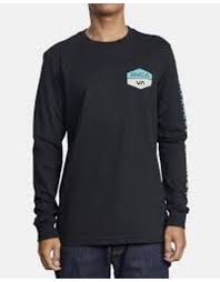 T-shirt à manches longues Focused pour homme - Noir : PETIT