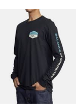 T-shirt à manches longues Focused pour homme - Noir : PETIT