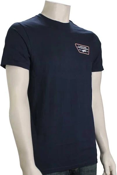 Vans Mens Full Patch Back Short Sleeve T-Shirt