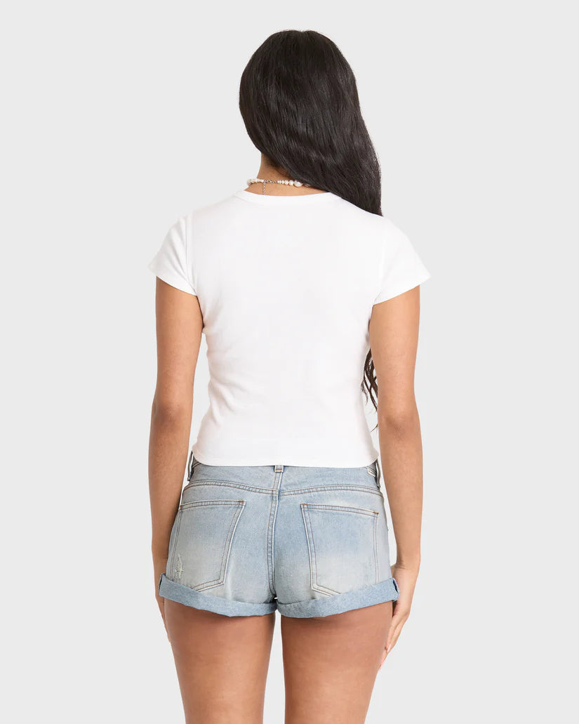 Billabong Women's Get Low Denim Shorts