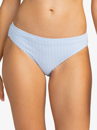 Roxy Women's Gingham Hipster Bikini Bottoms