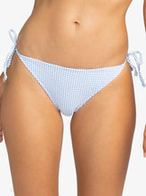 Load image into Gallery viewer, Roxy Womens Gingham Tie Side Cheeky Bikini Bottoms