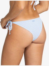 Load image into Gallery viewer, Roxy Womens Gingham Tie Side Cheeky Bikini Bottoms