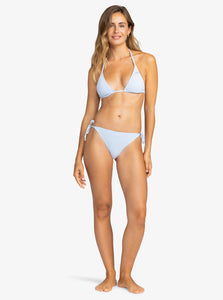 Roxy Women's Gingham Tiki Triangle Bikini Top