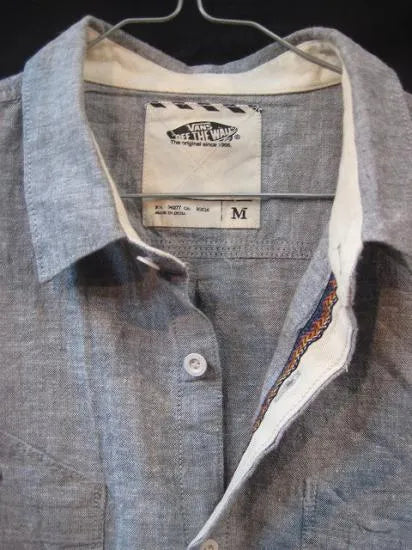 Vans Mens Graysby Short Sleeve Button Up Shirt *CLEARANCE*