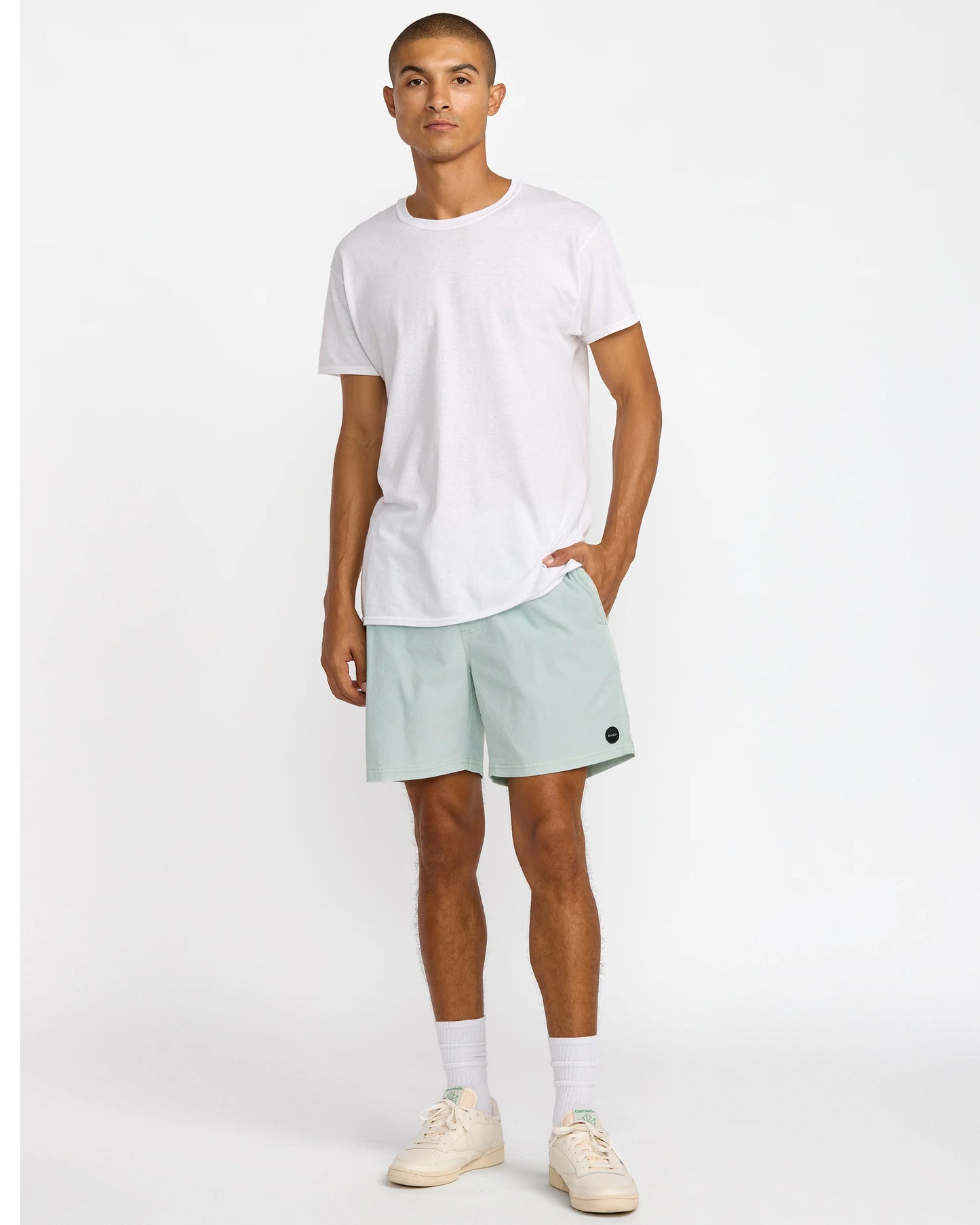 RVCA Men's Escape Elastic Waist 17" Corduroy Shorts