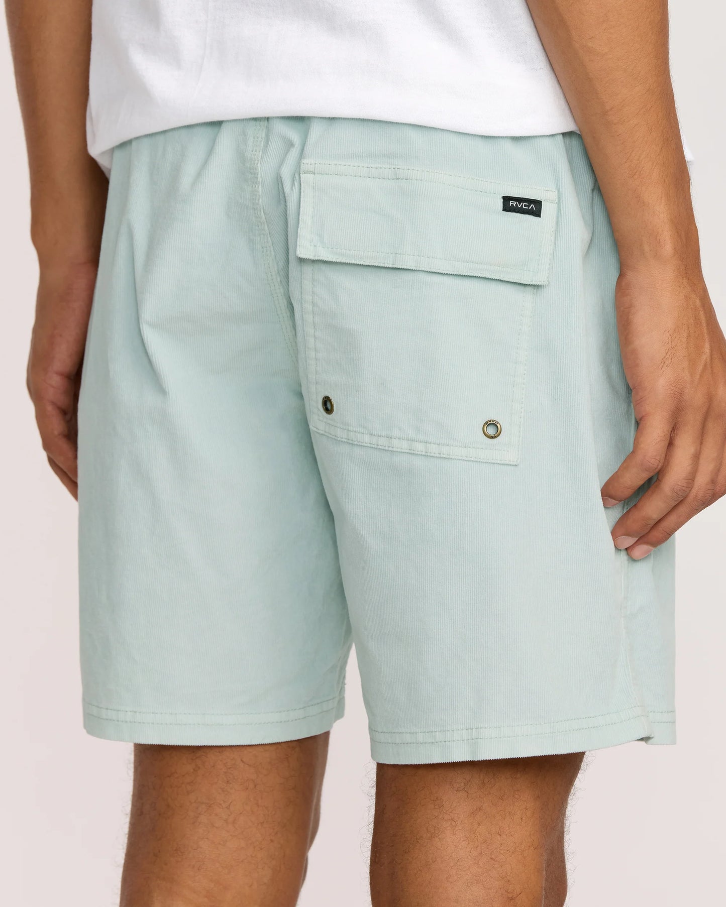 RVCA Men's Escape Elastic Waist 17" Corduroy Shorts