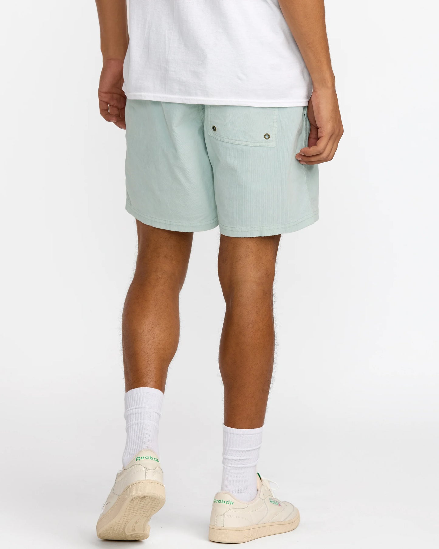 RVCA Men's Escape Elastic Waist 17" Corduroy Shorts