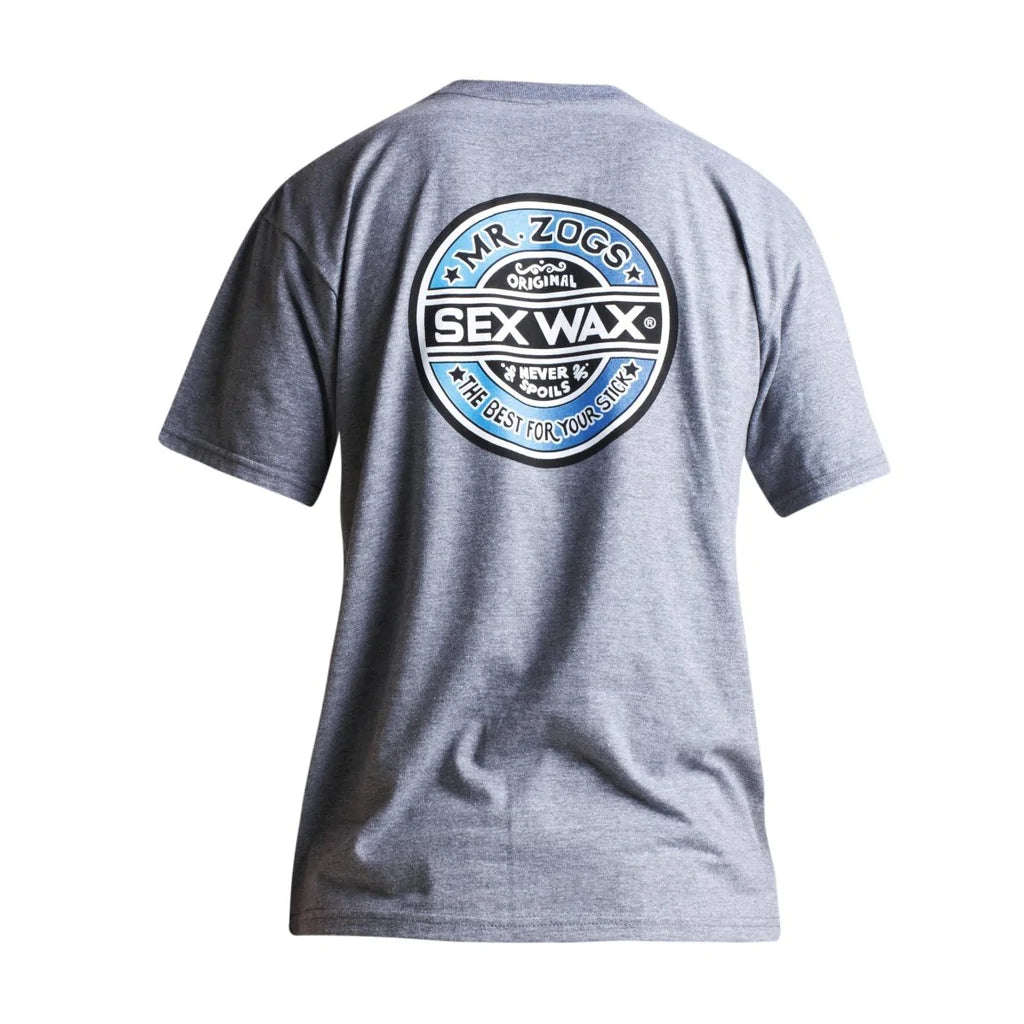 T-shirt à manches courtes gris pour homme Sex Wax 