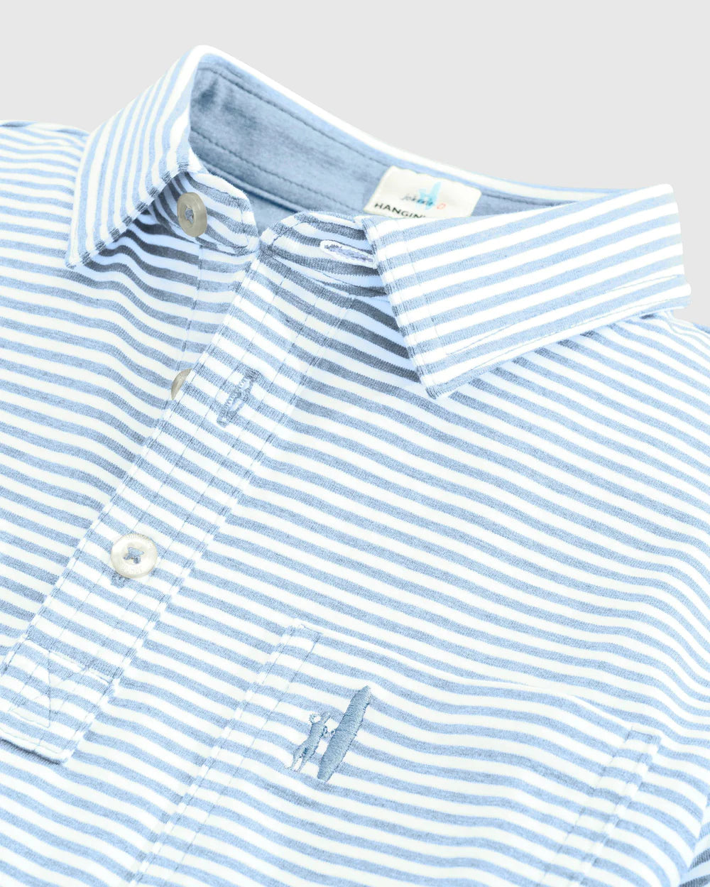 Johnnie-O Boy's Heathered Original Short Sleeve Polo Shirt