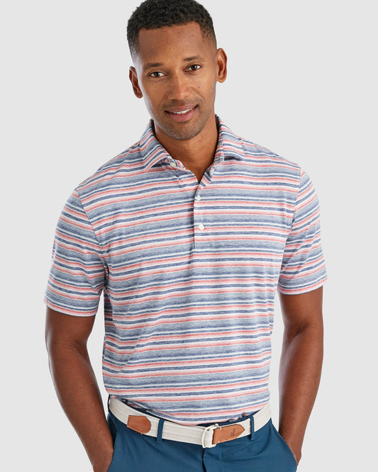 johnnie-O Herren Gully Kurzarm-Poloshirt