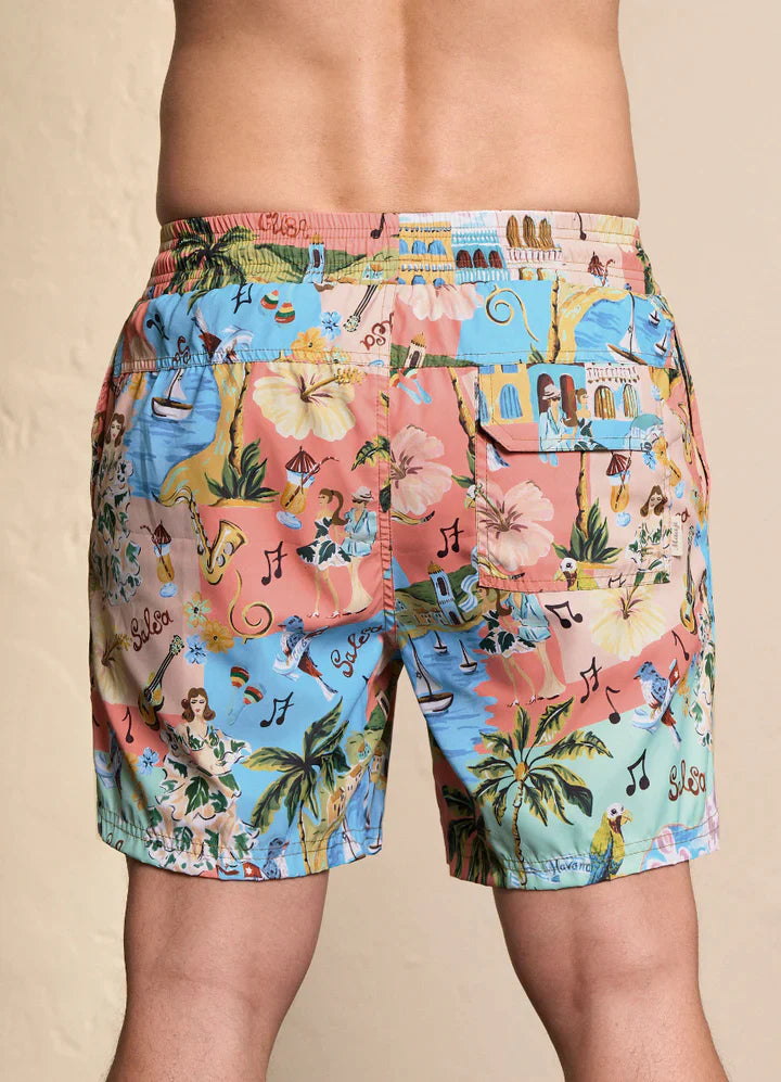 Maaji Mens Sailor Swim Trunks