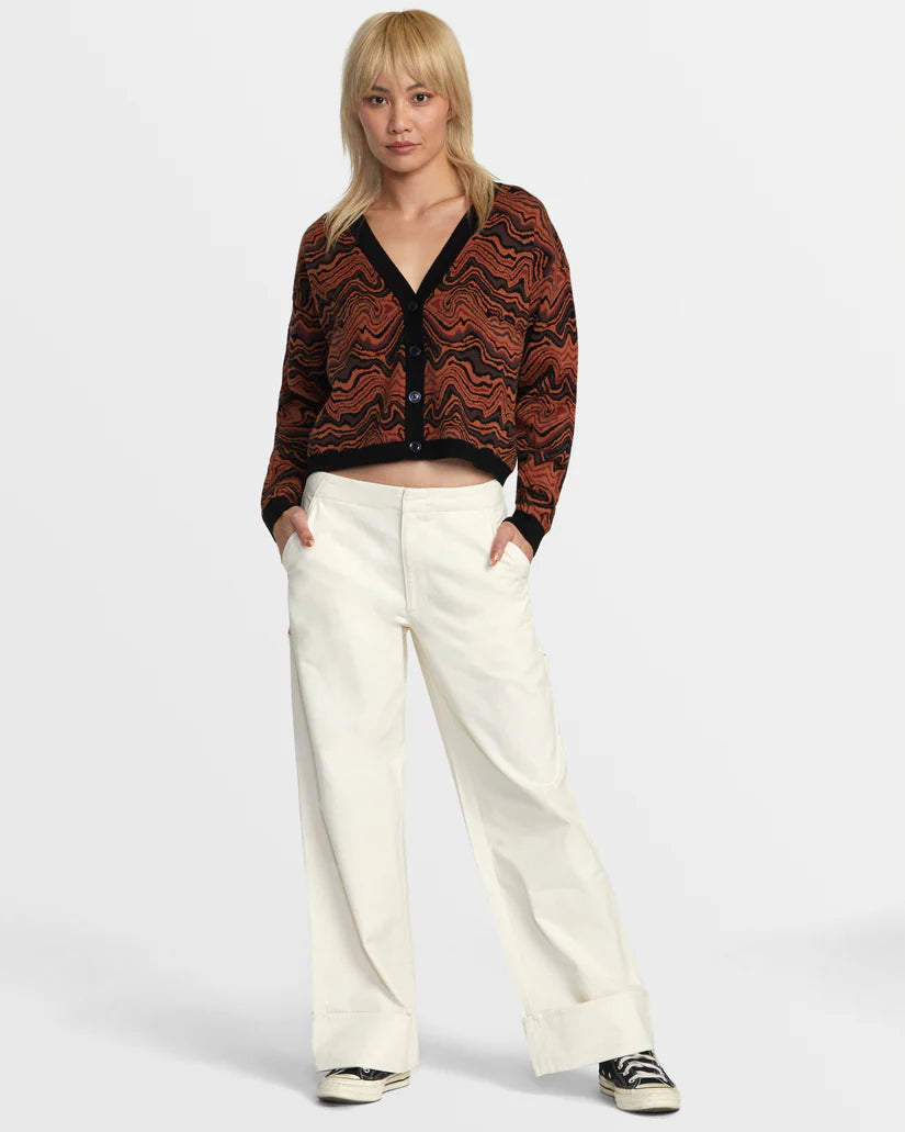 RVCA Womens Happy Hour Cardigan