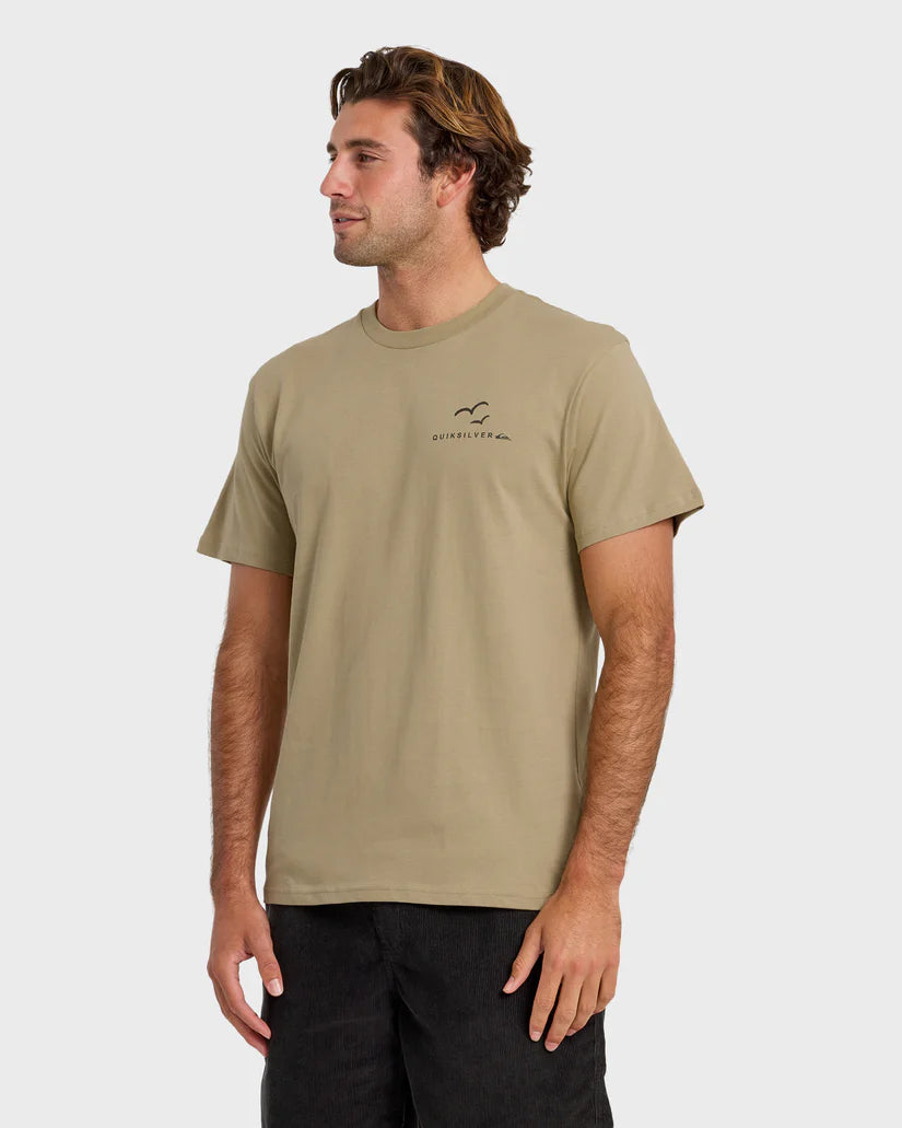 Quiksilver Mens Happy Trails Short Sleeve T-Shirt