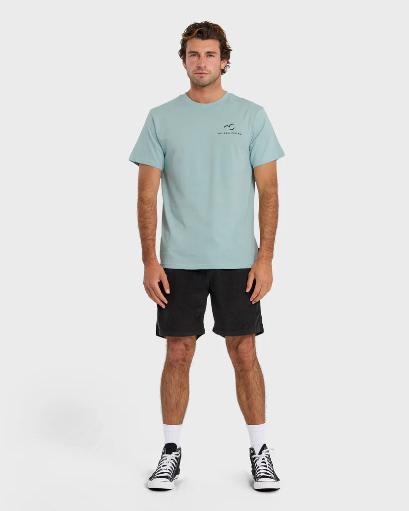 Quiksilver Mens Happy Trails Short Sleeve T-Shirt